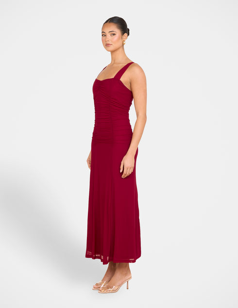 Gabrielle Straight Neck Maxi